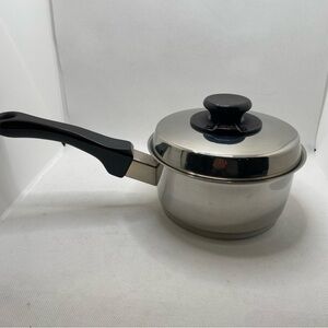 Vintage Fissler Stainless Steel Saucepan